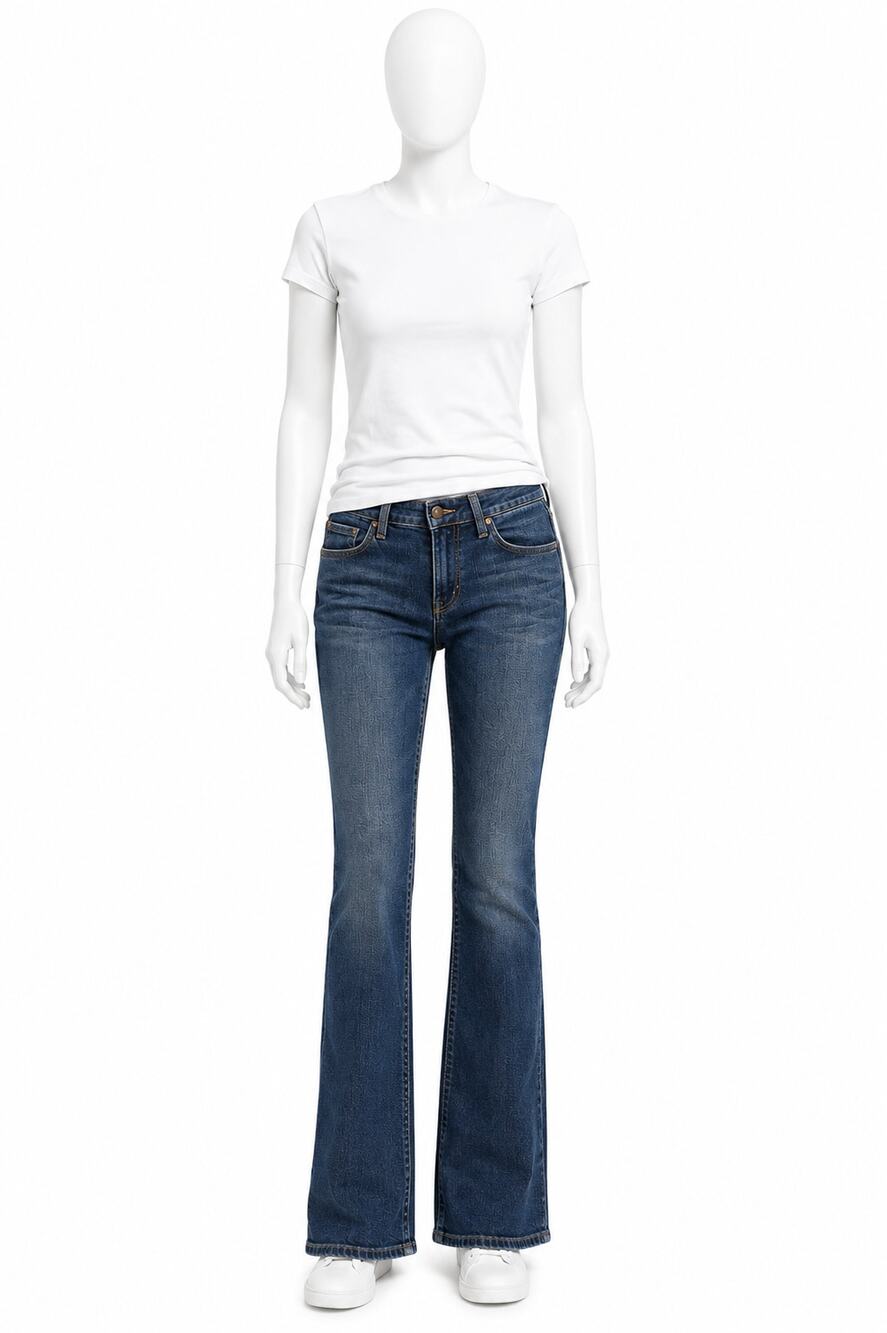 Lucky Brand Womens Bootcut 28x31 Jeans Medium Wash Stretch Denim  festival